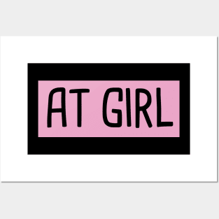 AT Girl Posters and Art